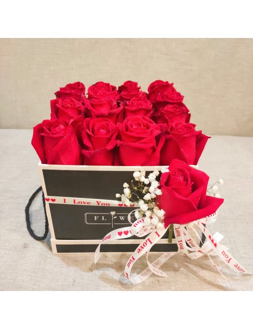 Roses in Black Box - 2