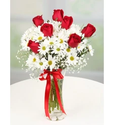 Roses and Daisies