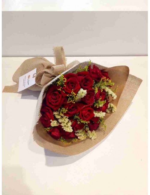 16 Red Rose Bouquet