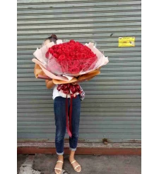 100 Red Rose Bouquet