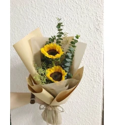 Twin Sunflowers