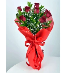7 Red Rose Bouquet