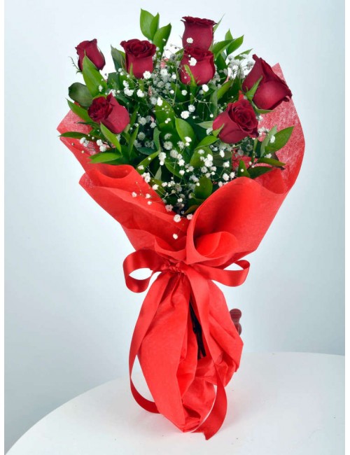 7 Red Rose Bouquet